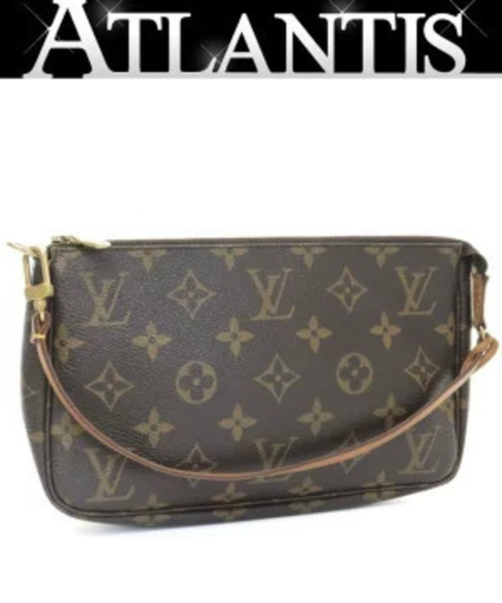 Louis Vuitton Pochette Accessoires Accessory Pouch Clutch Monogram